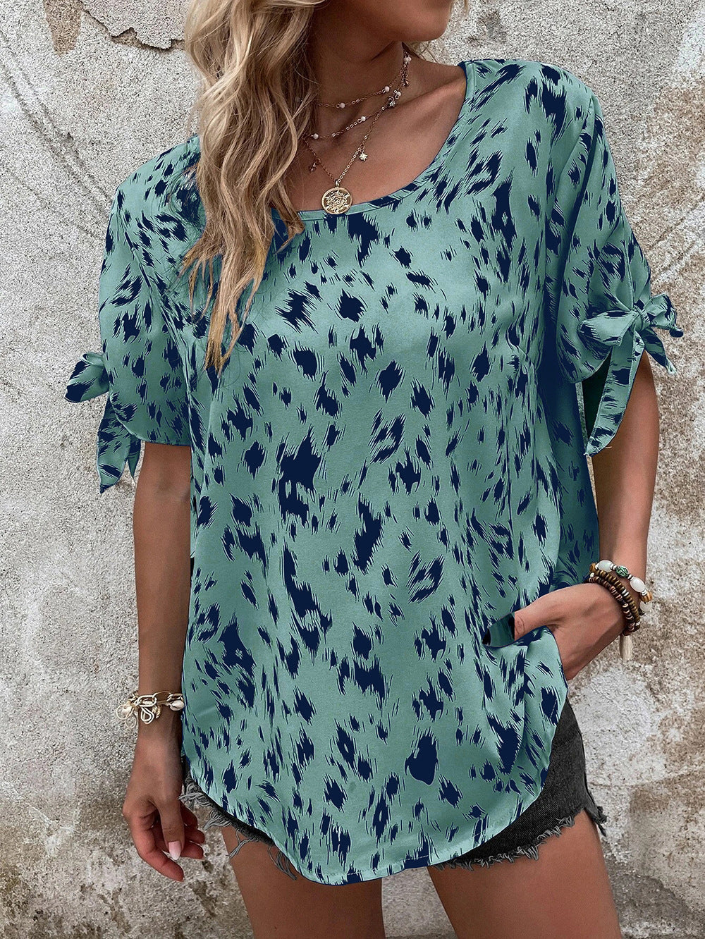 Leopard Print Top