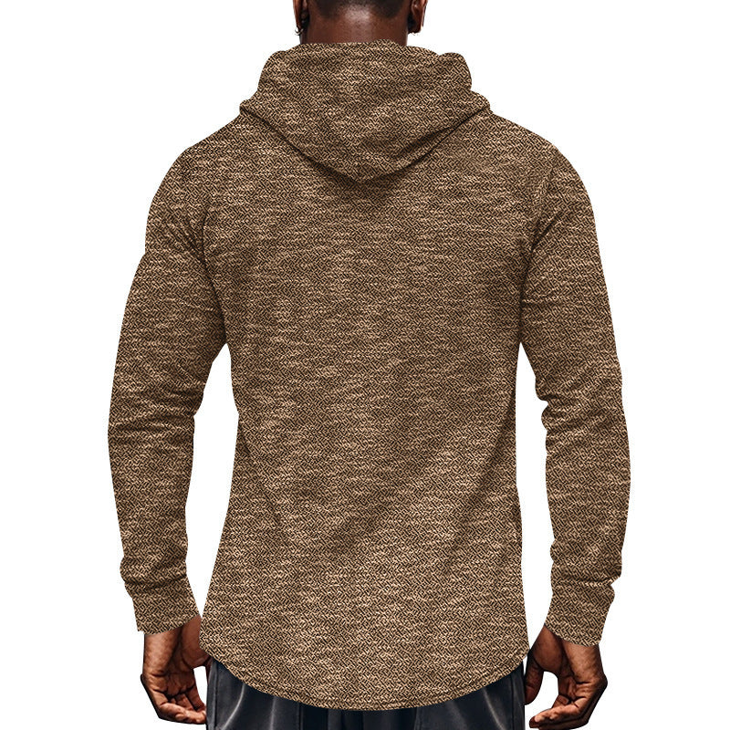 Long-sleeved Hooded Sweater