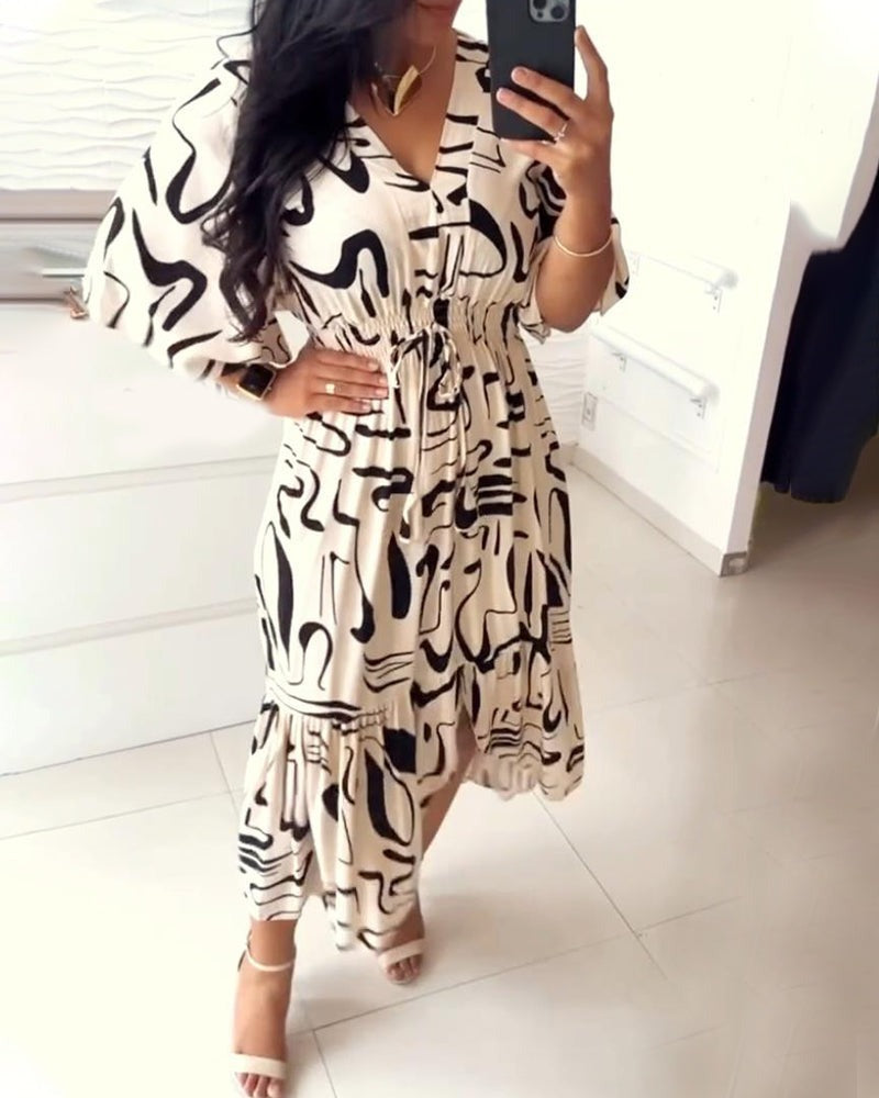 Hifoileva Summer Lace-up Dress