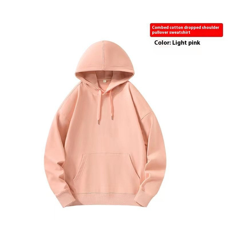 330g Autumn Full Terry Round Neck Sweater For Men