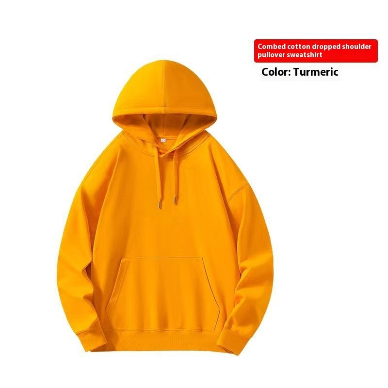 330g Autumn Full Terry Round Neck Sweater For Men