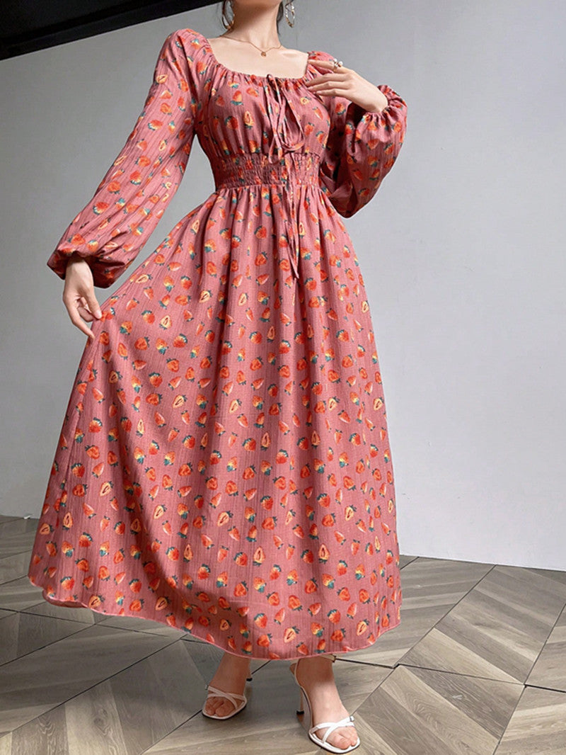 Mulitefao Floral Dress