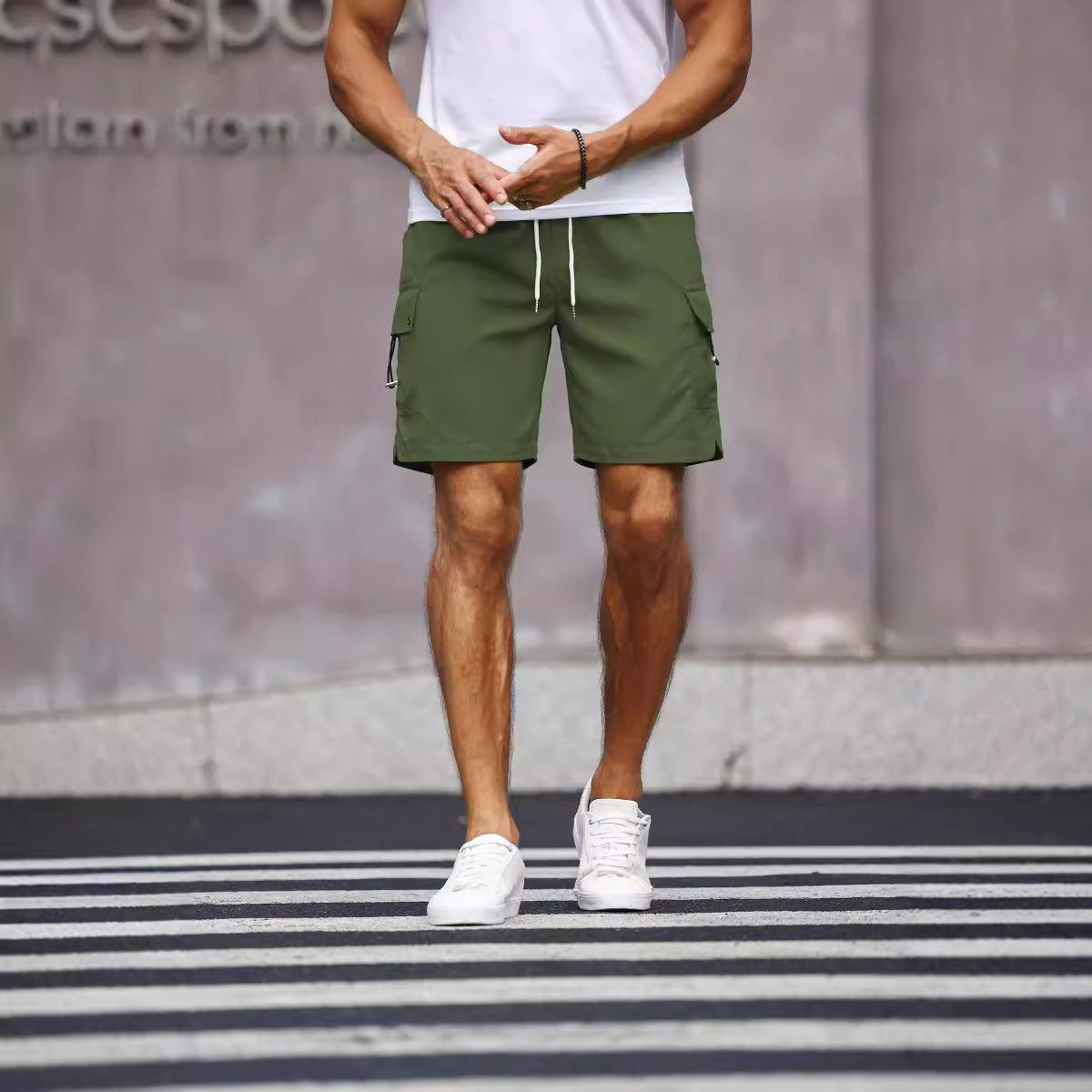 Men's Workwear Shorts Loose Plus Size Shorts