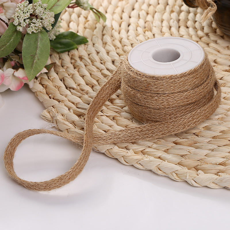 Handmade DIY Wedding Christmas Green Leaf Twine Decoration Multi-style Roll Lace Ribbon