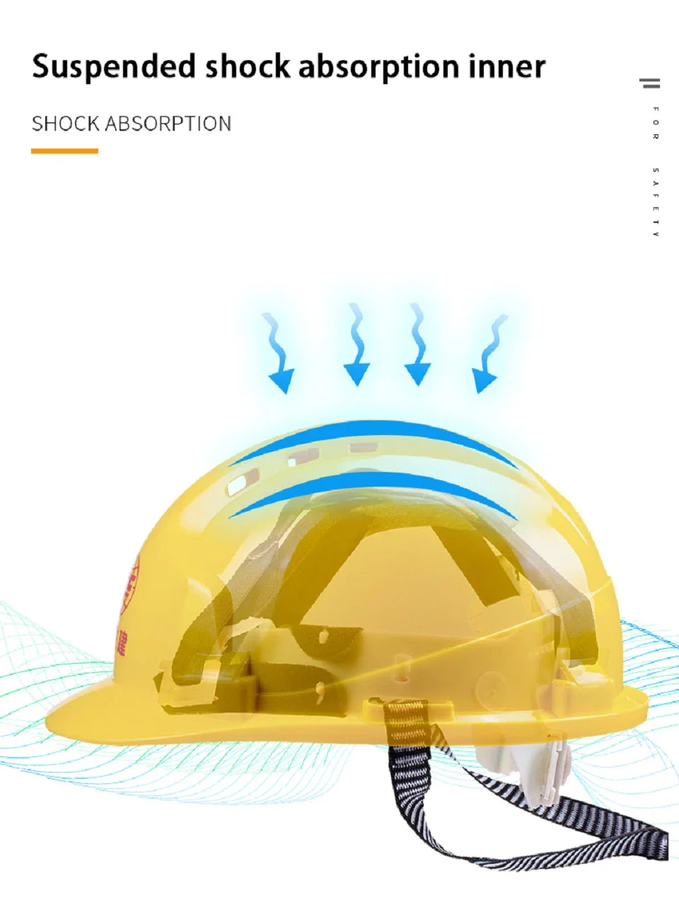 Safety Helmet Hard Hat Construction Engineer Working Protective ABS Cap Multicolor Options Can Print Logo