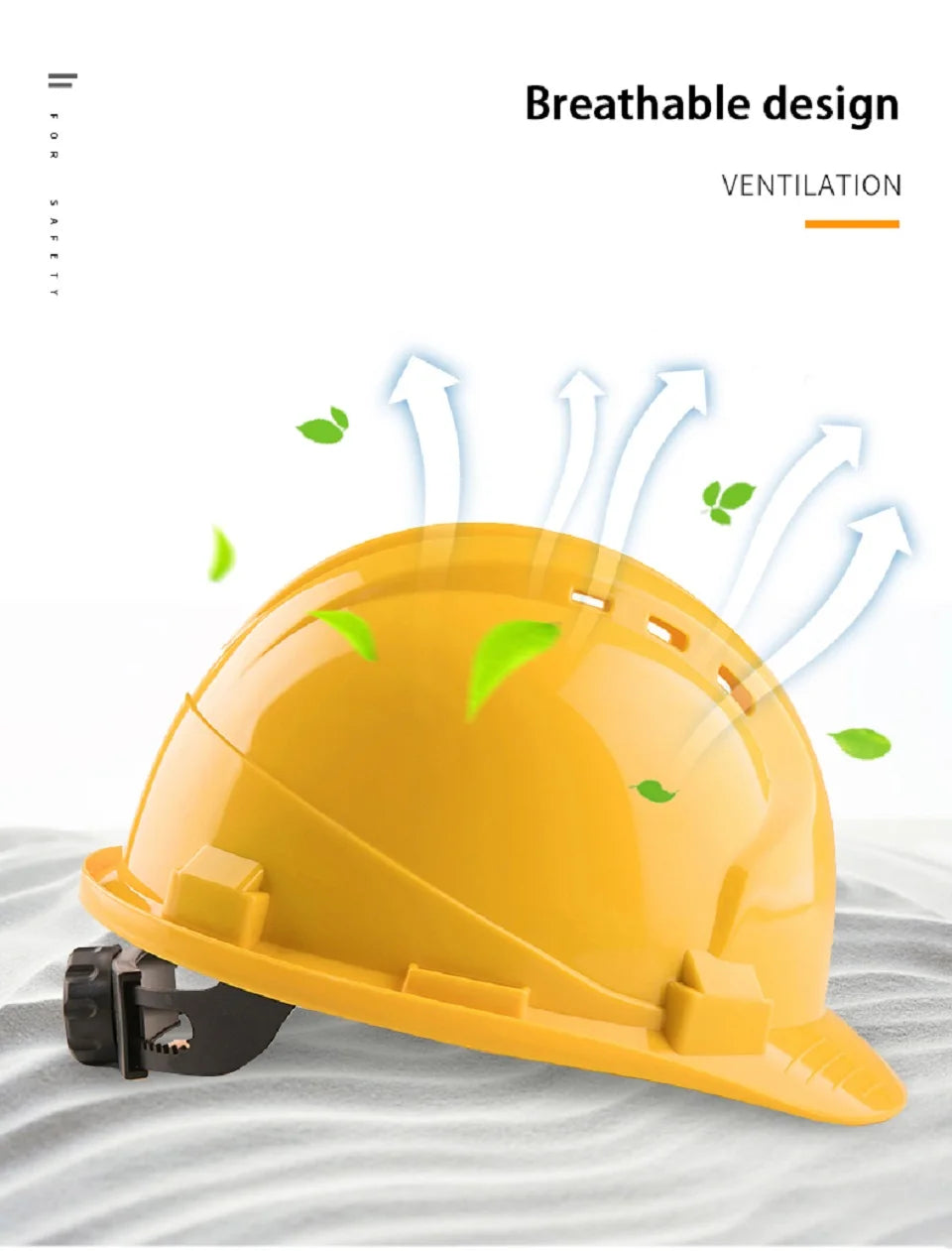 Safety Helmet Hard Hat Construction Engineer Working Protective ABS Cap Multicolor Options Can Print Logo
