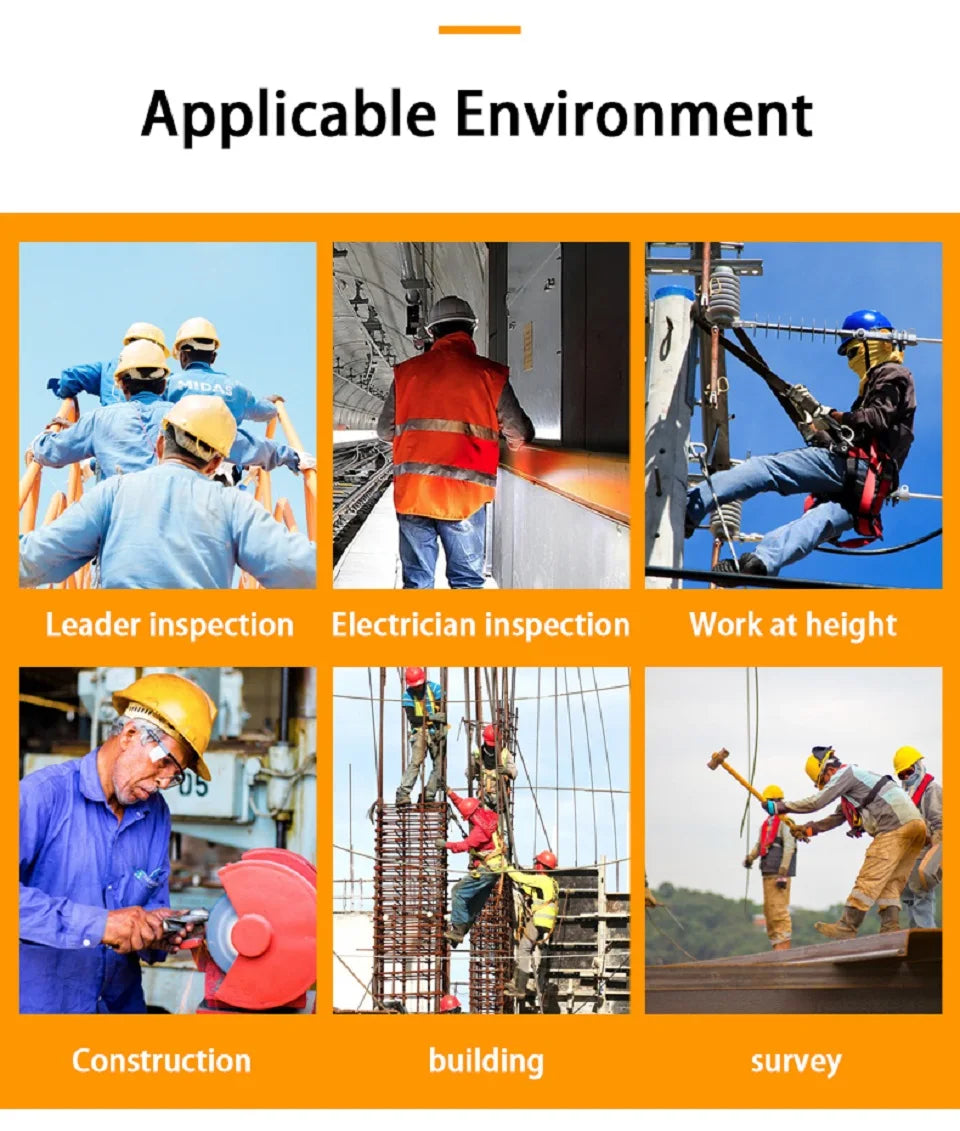 Safety Helmet Hard Hat Construction Engineer Working Protective ABS Cap Multicolor Options Can Print Logo