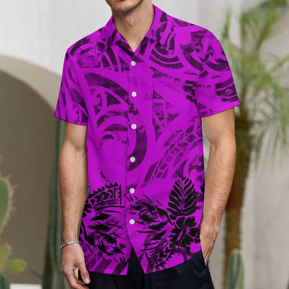 Le-Eva Island Fashion Two-Piece Set with Matching Shirt for Him