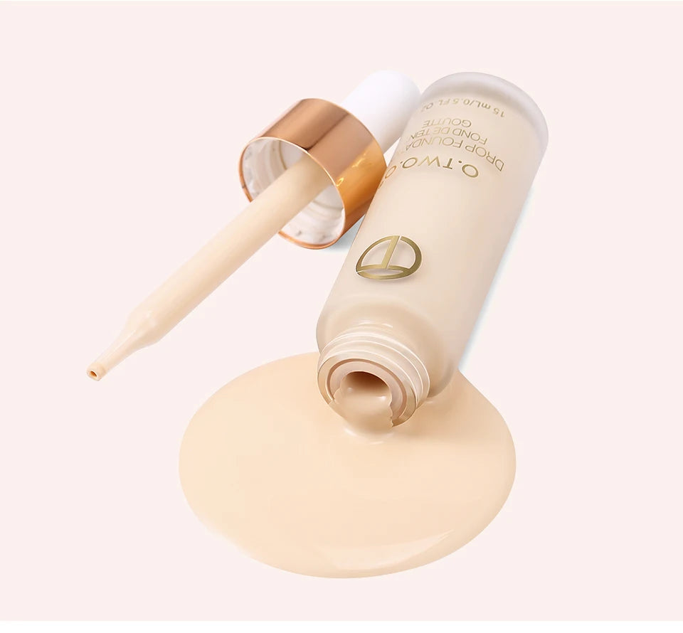 Liquid Foundation Oil Free Makeup Base Waterproof Full Coverage Concealer Lasting Liquid Face BB Cream Cosmetic