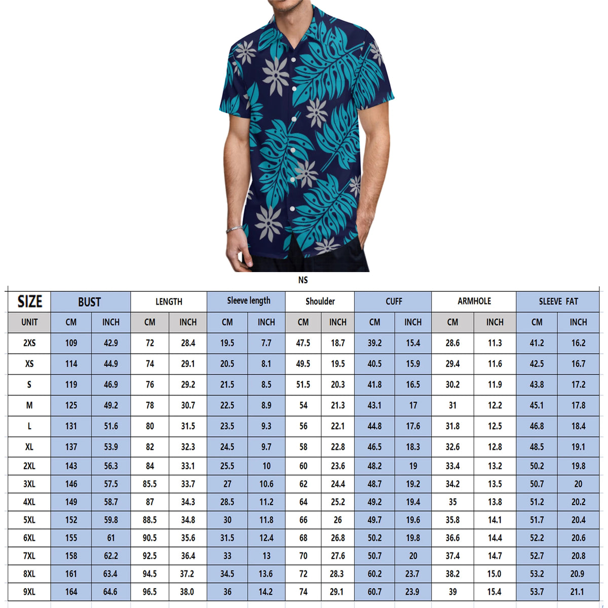 Elegant Polynesian Dress & Shirt Set
