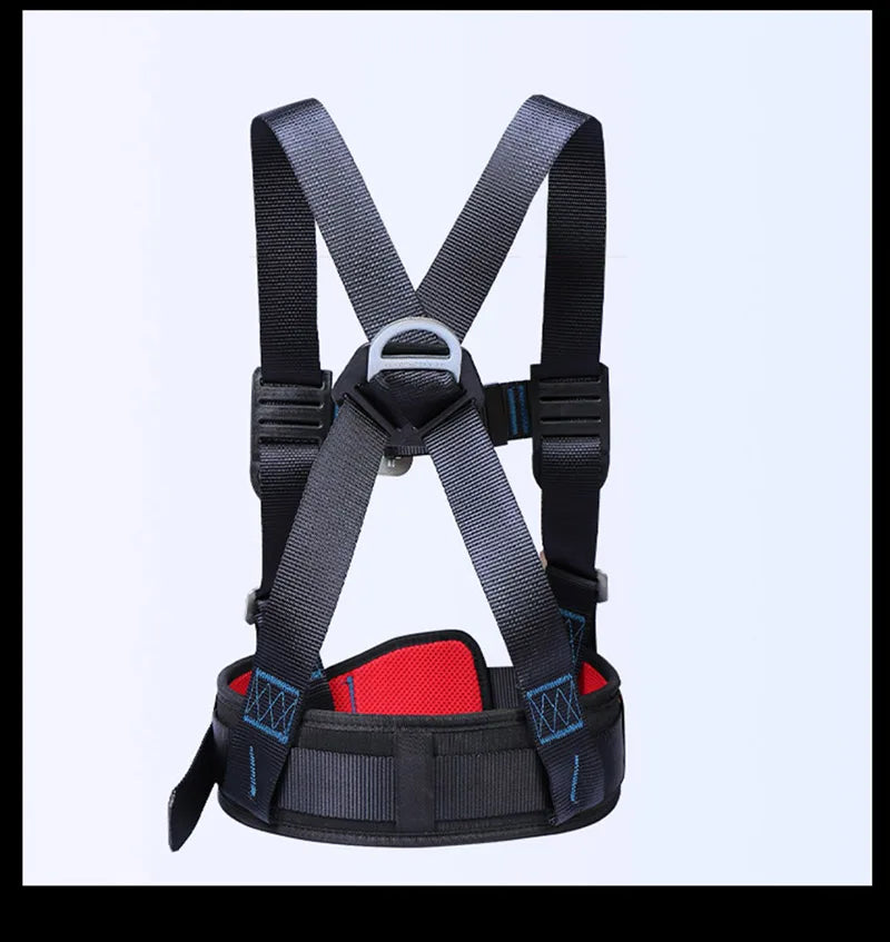 Three-Point Half Body Work Safety Harness Outdoor Rock Climbing Electrician Construction Wear-resistant Protective Safety Belt