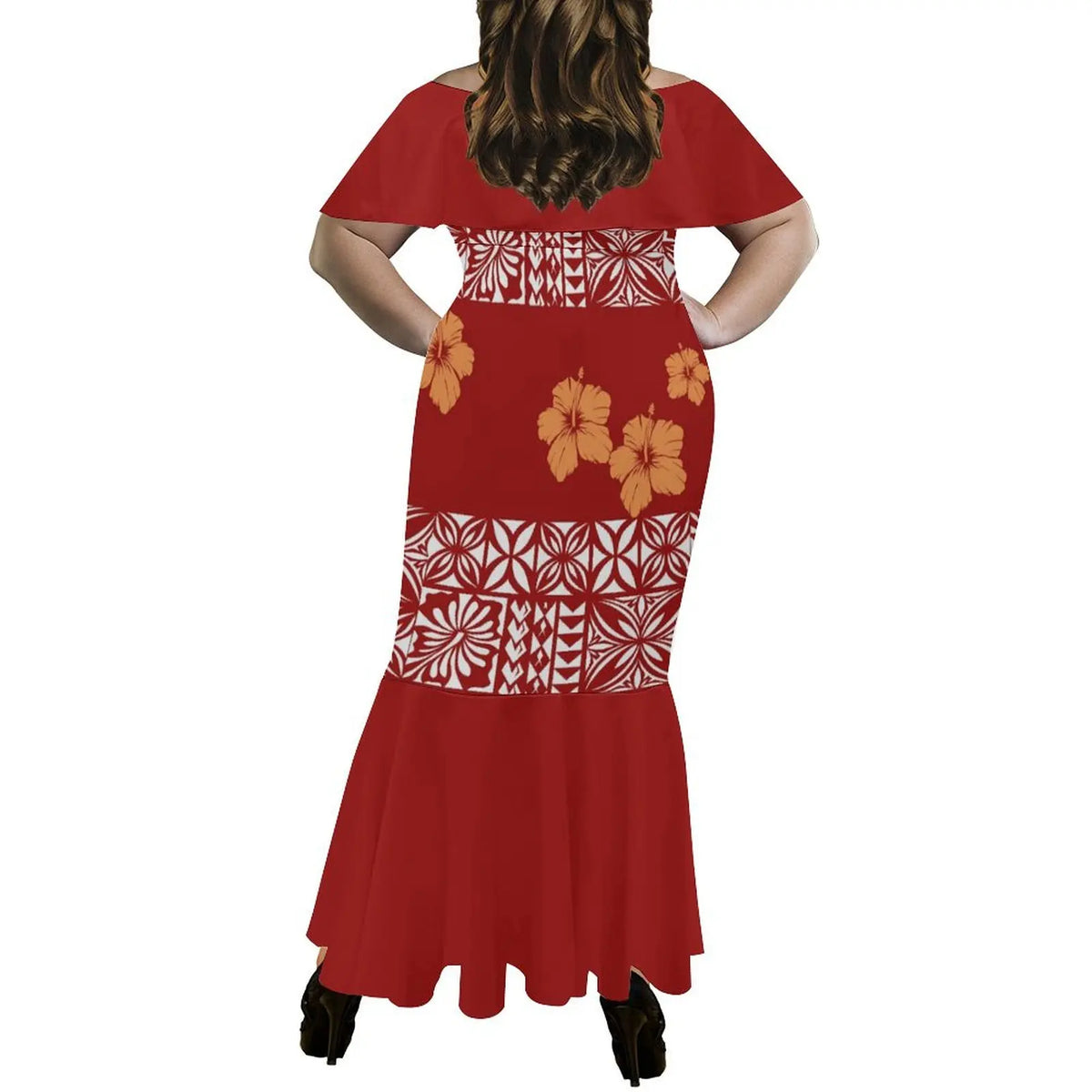 Le-Eva Fabulous Mermaid Dress with matching shirt for him.