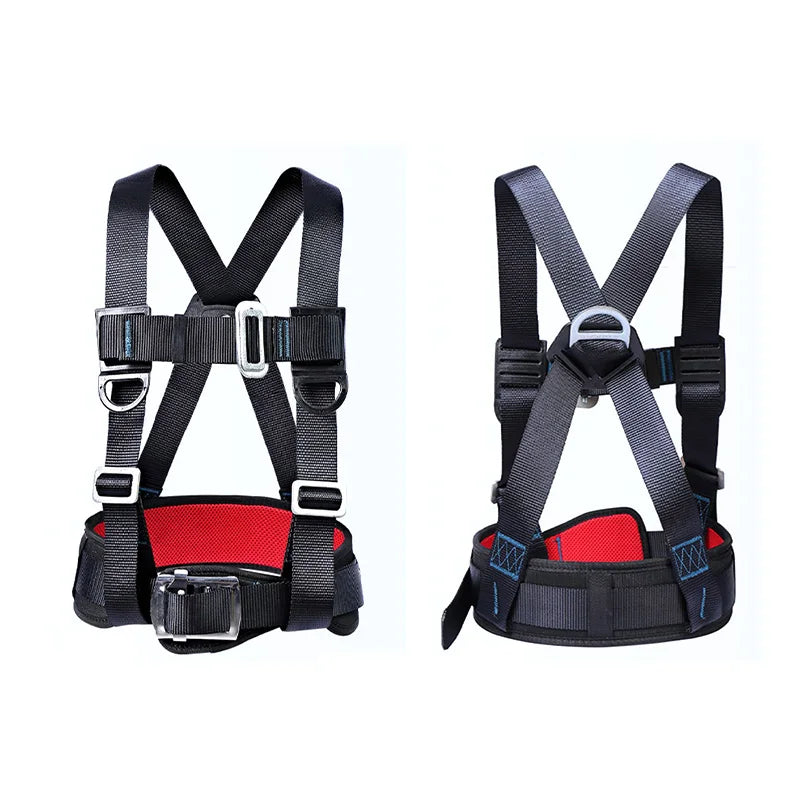 Three-Point Half Body Work Safety Harness Outdoor Rock Climbing Electrician Construction Wear-resistant Protective Safety Belt