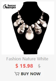 Island Flower Necklace made from SeaShells