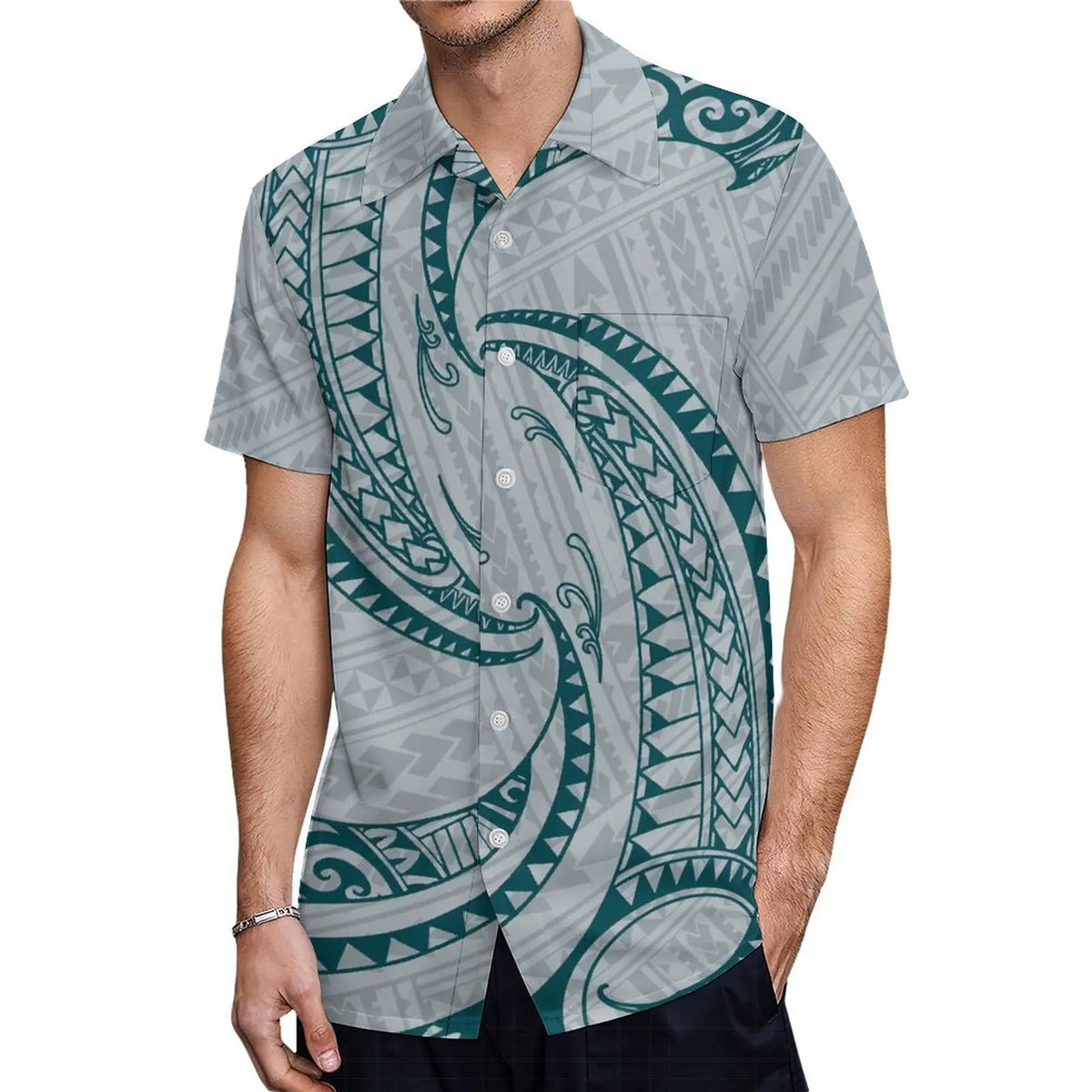 Le-Eva Fabulous Mermaid Dress with matching shirt for him.