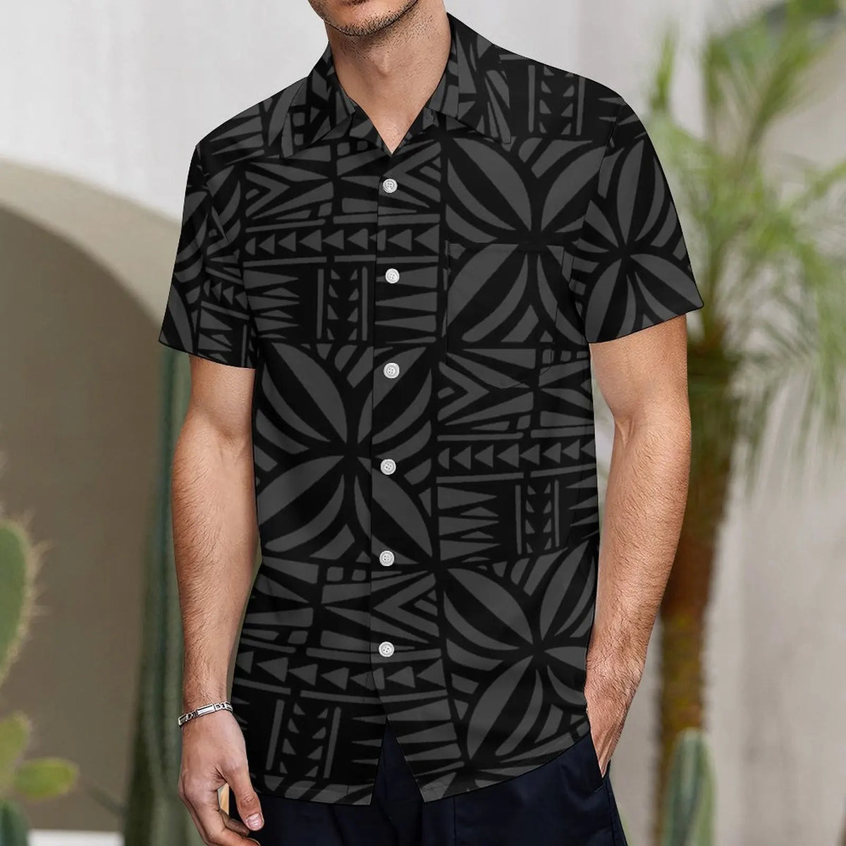 Le-Eva Island Fashion Two-Piece Set with Matching Shirt for Him