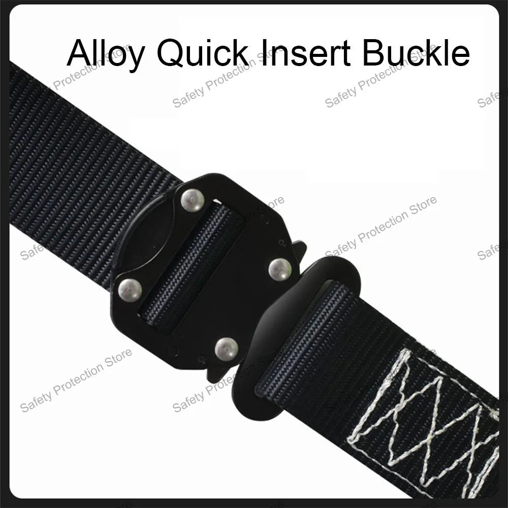 Half Body High Altitude Work Safety Harness Three-point Safety Belt Outdoor Climbing Training Construction Protective Equipment