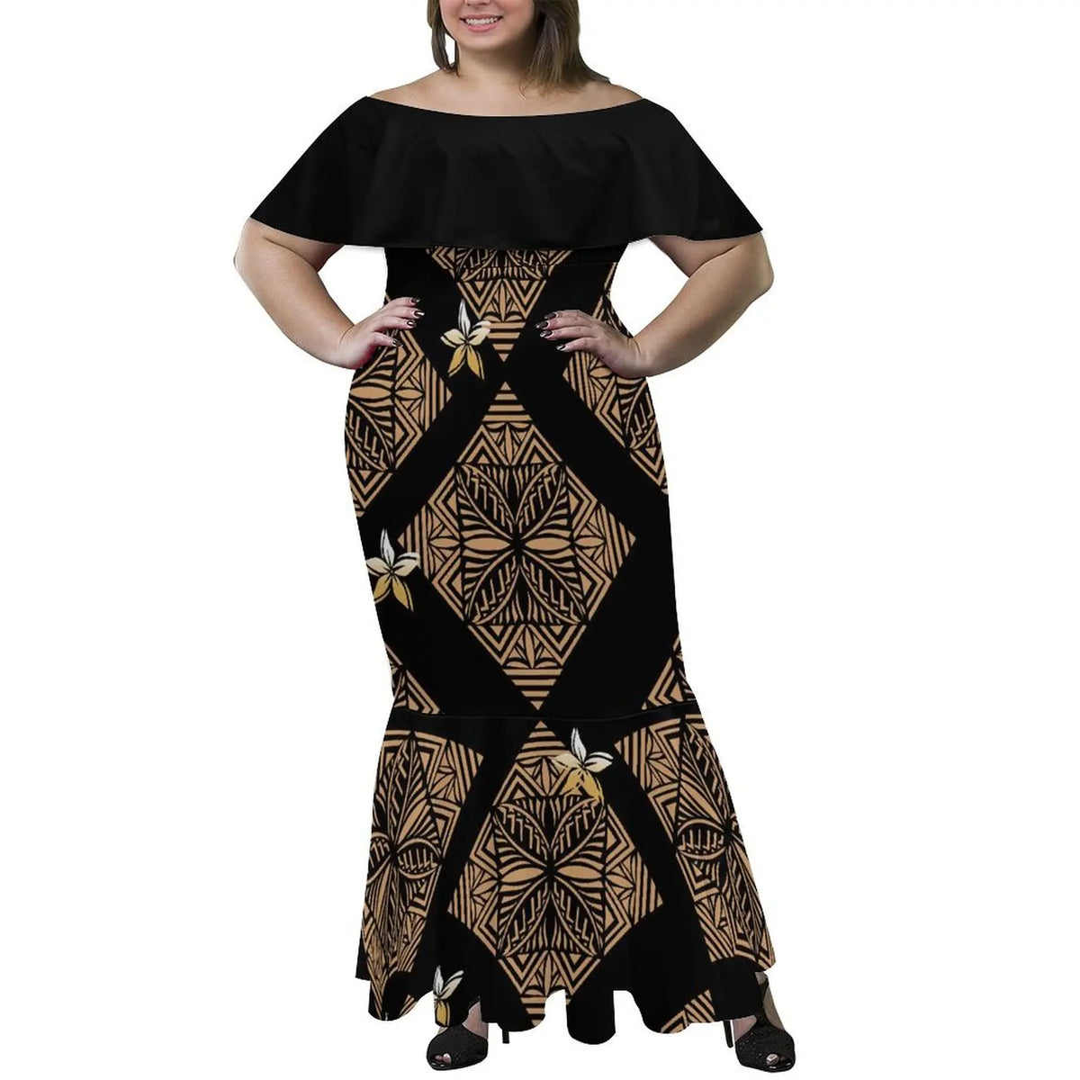Le-Eva Fabulous Mermaid Dress with matching shirt for him.