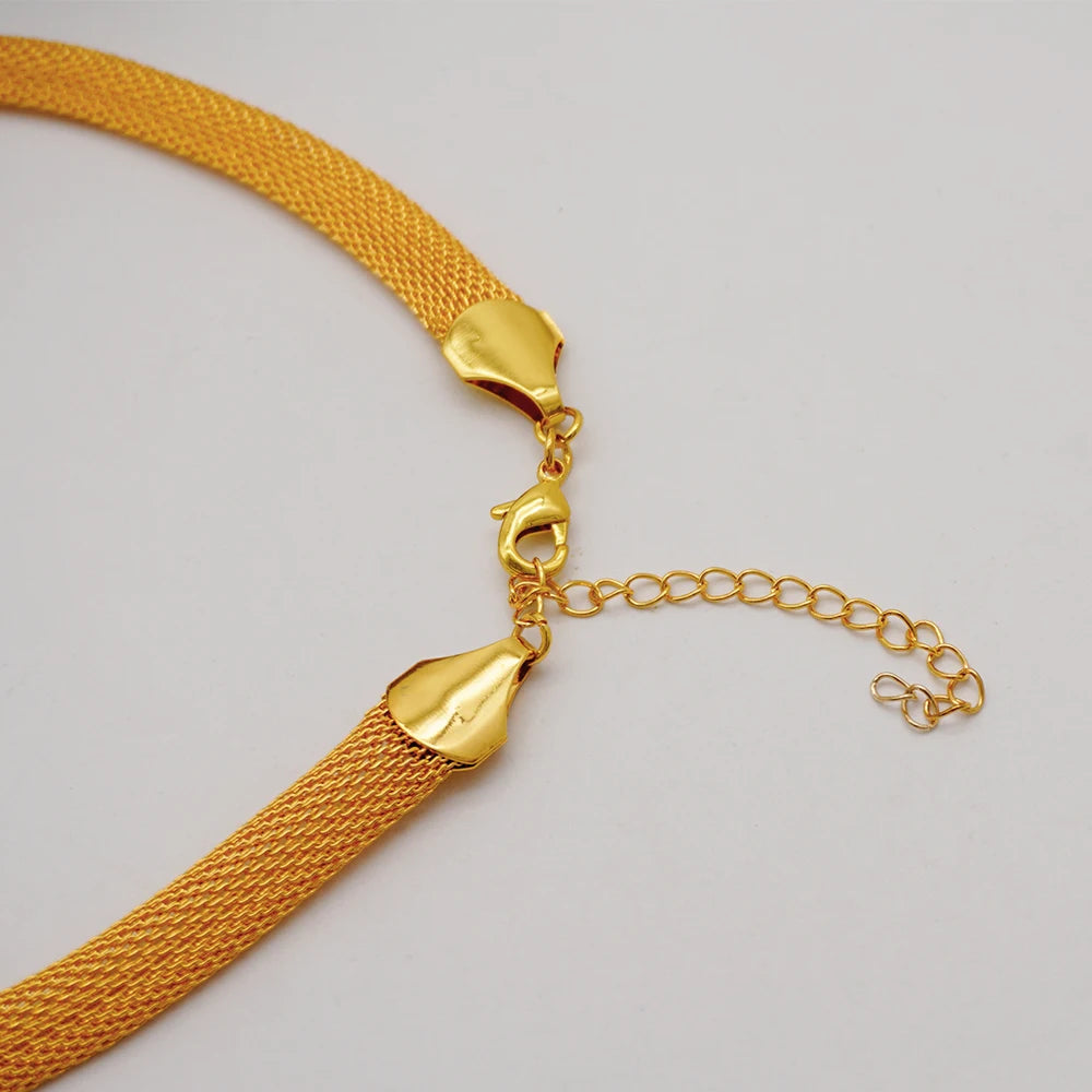 Gold Flower Set = Fashion Accessories