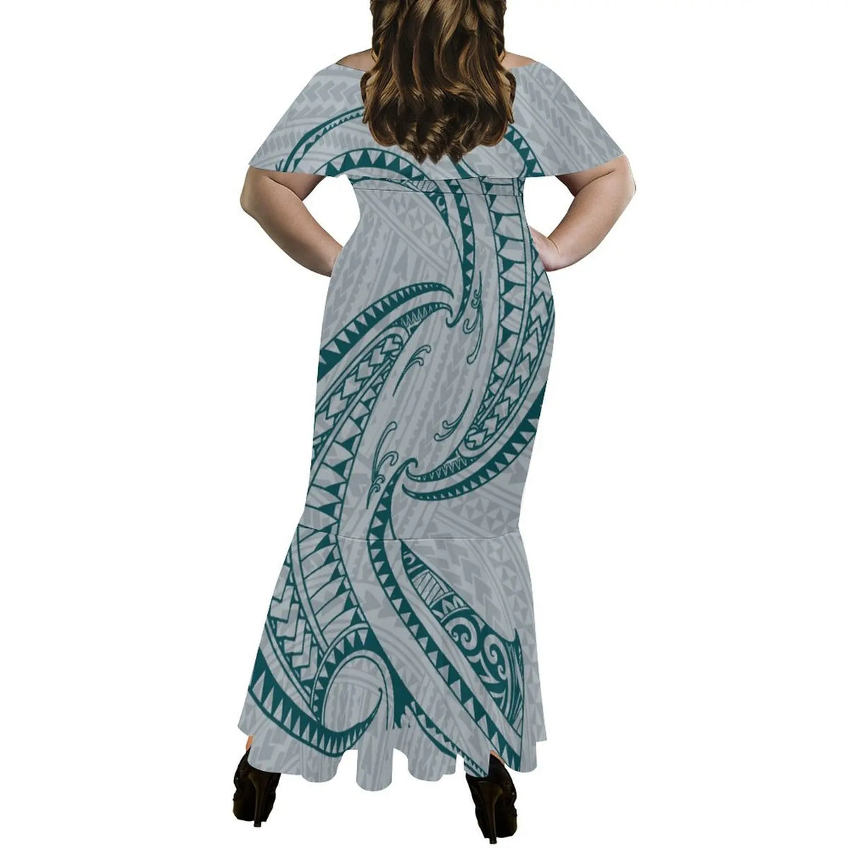 Le-Eva Fabulous Mermaid Dress with matching shirt for him.