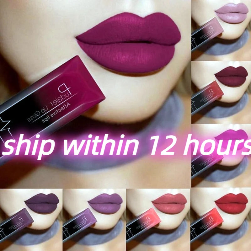 Sexy Matte Long Lasting Lip-gloss Liquid Lipstick Waterproof And Non Stick 21 Colors Lipstick