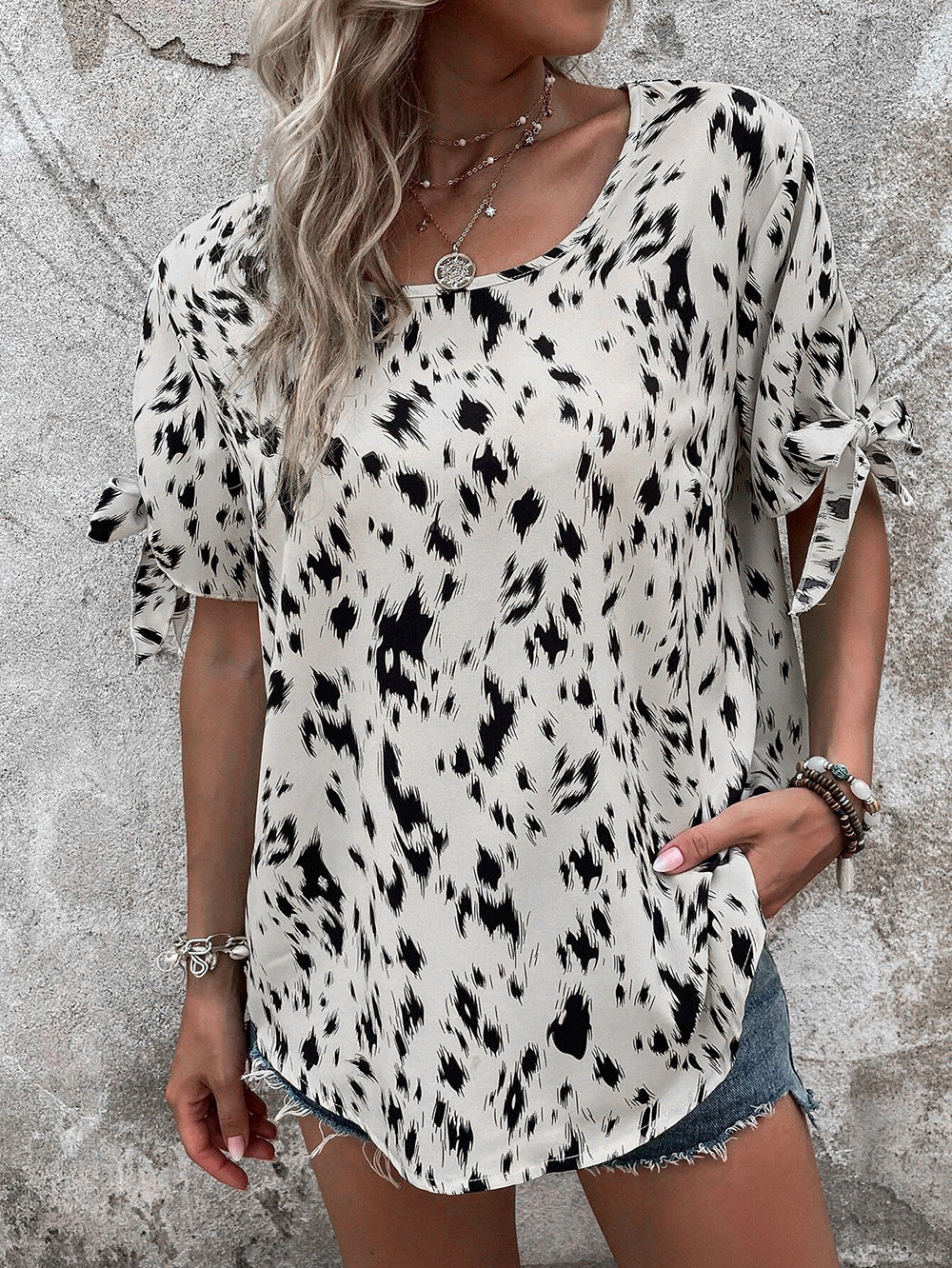 Leopard Print Top
