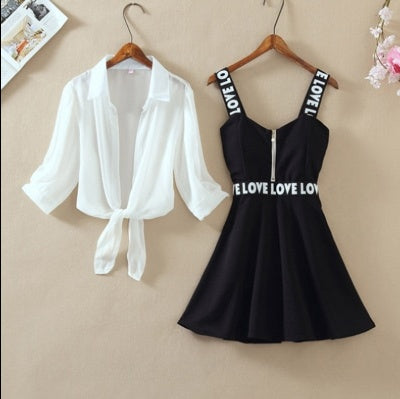 Summer sexy nightclub halter dress