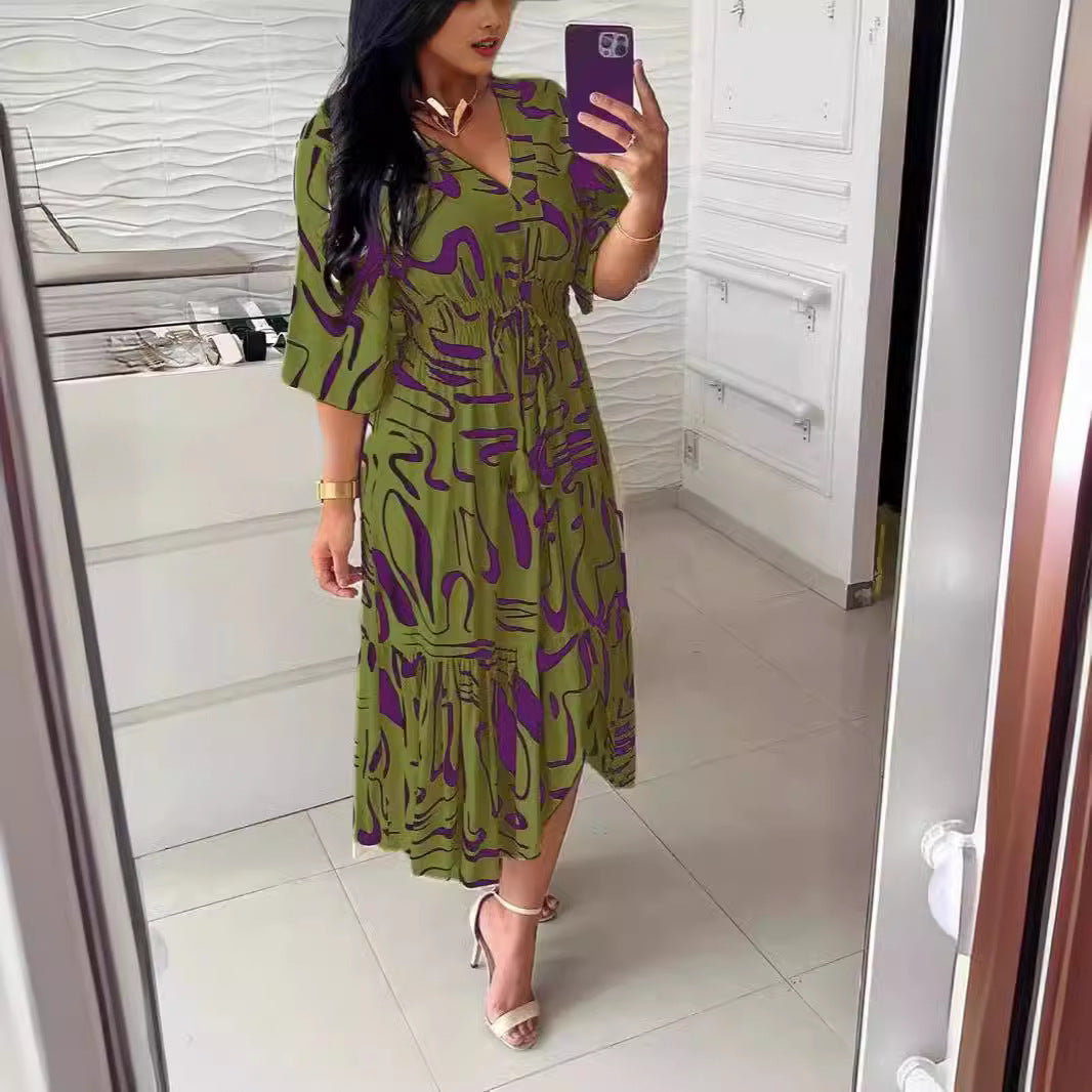 Hifoileva Summer Lace-up Dress