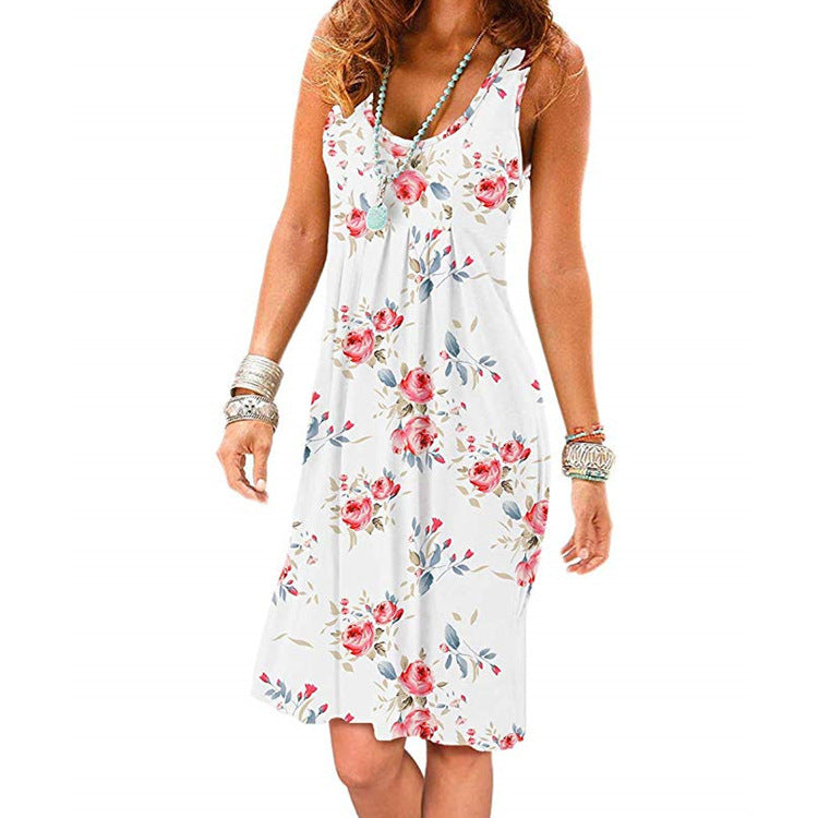 Sexy Dress With Fashion Print And Blanket Shirt