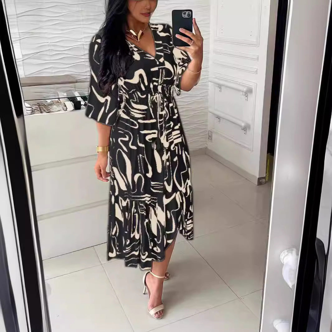 Hifoileva Summer Lace-up Dress