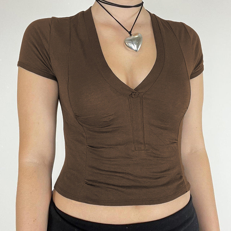 Casual Slim Fit Top