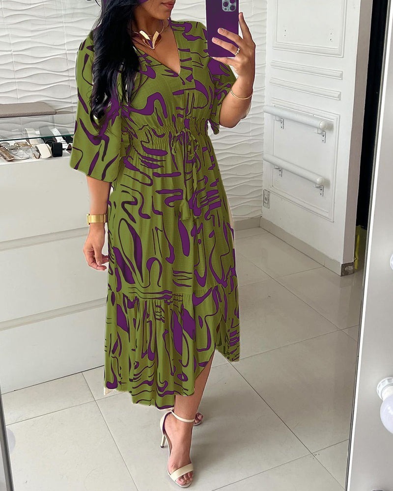 Hifoileva Summer Lace-up Dress
