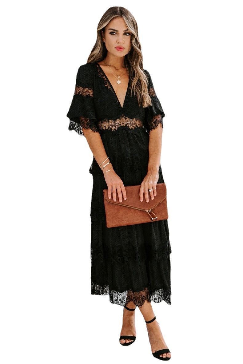Lace Long Dress