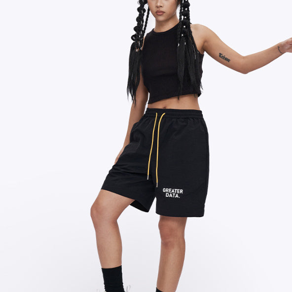 Printed Loose Cargo Men's Shorts