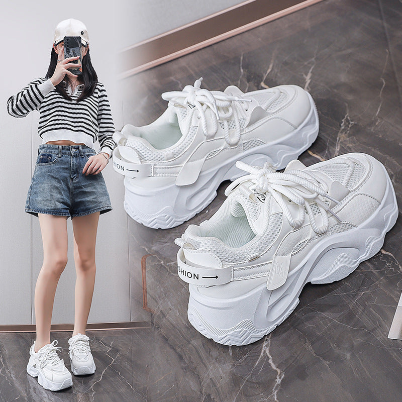 Student All-matching High White Casual Sneaker