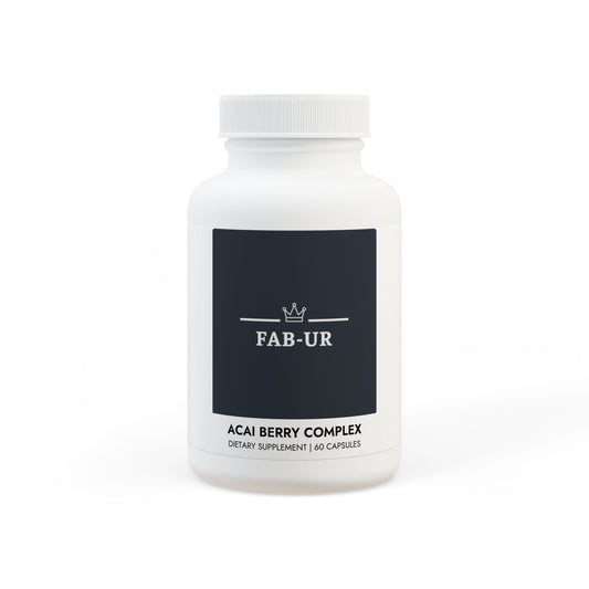 Acai Berry Complex Supplement (60 Capsules)
