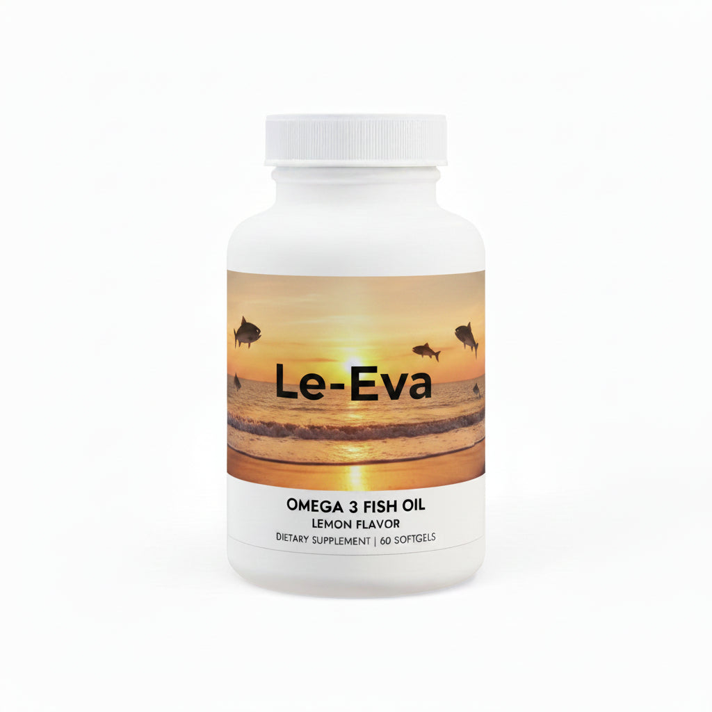 Omega 3 Fish Oil Supplement (60 Softgels)