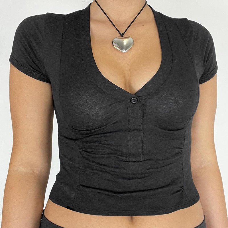Casual Slim Fit Top