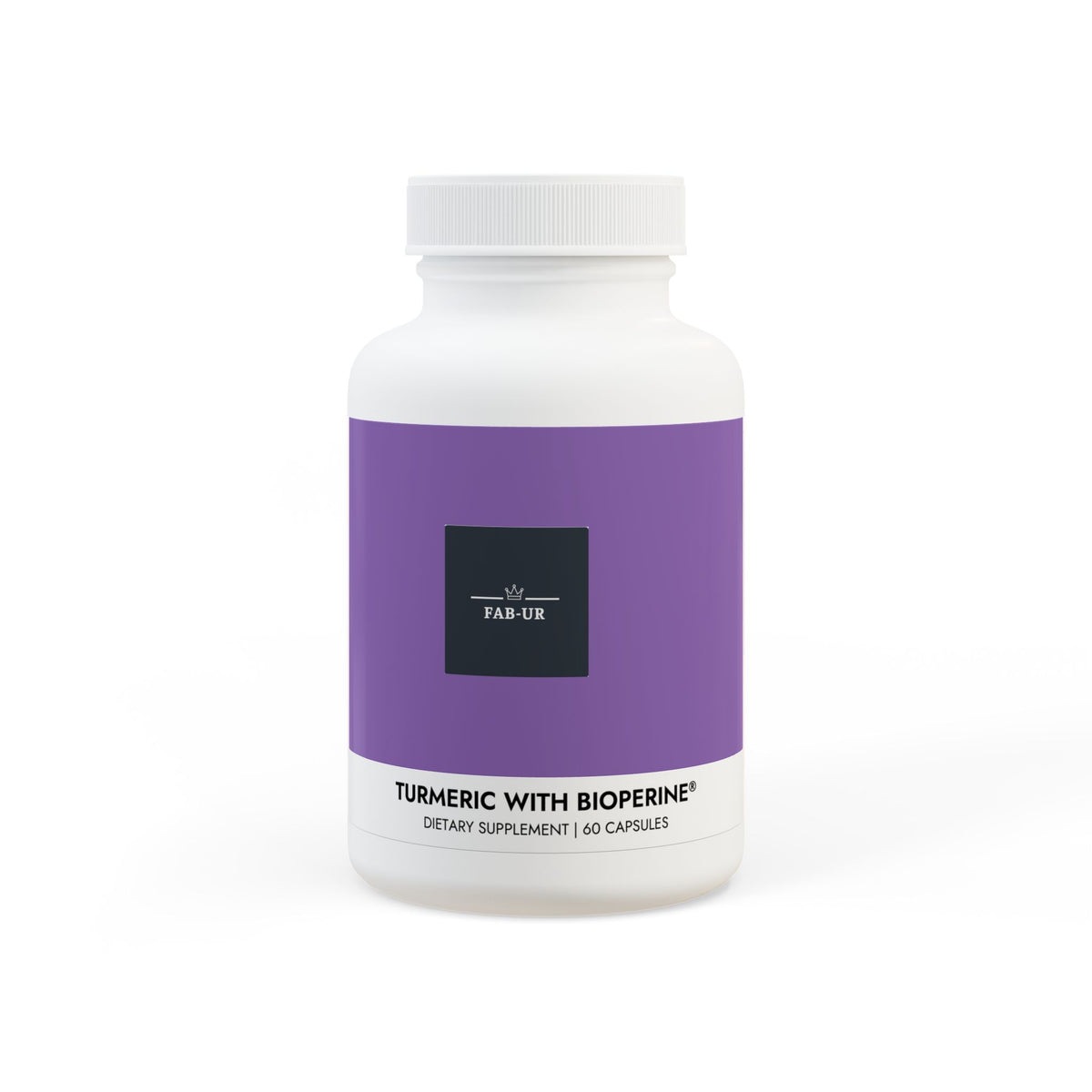 مكمل الكركم مع BioPerine® (مستخلص ثمار الفلفل الأسود) (60 كبسولة) 
