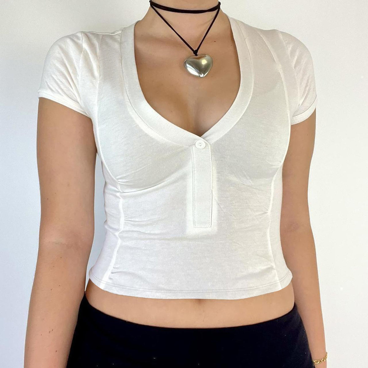 Casual Slim Fit Top