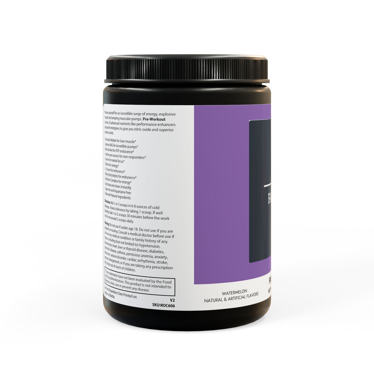 Pre-Workout Supplement, Watermelon (300g, 10.58oz)