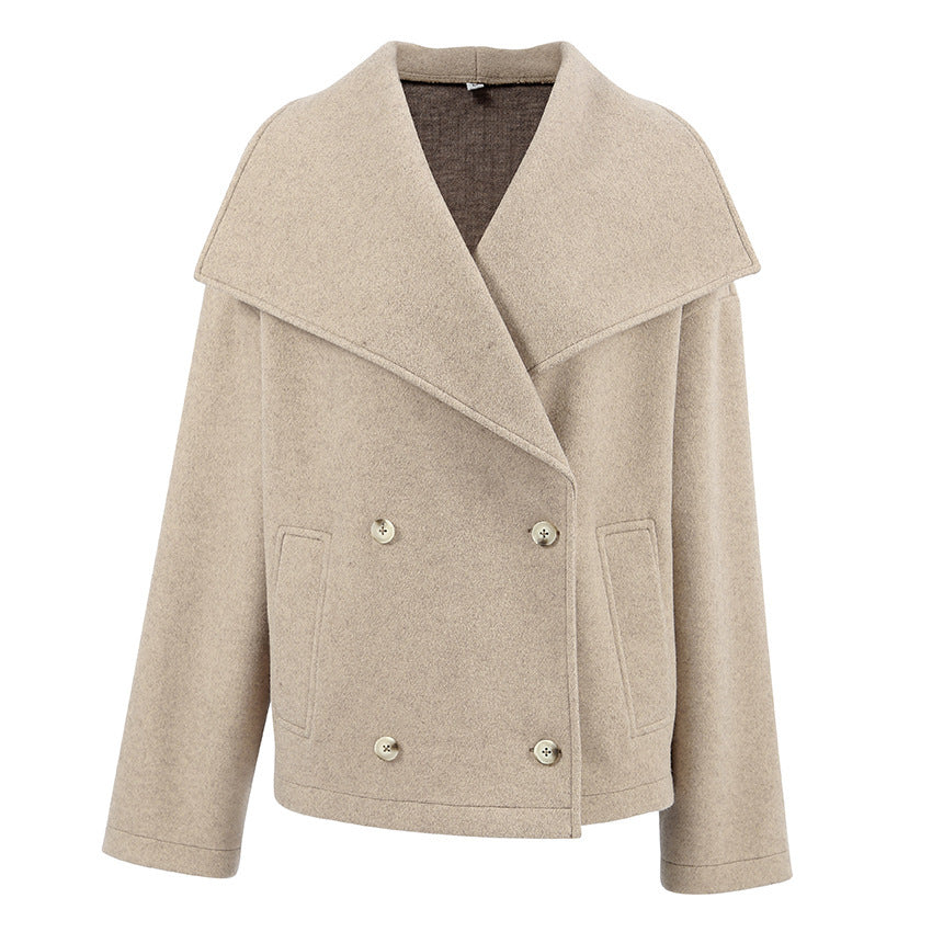 Long-sleeved Woolen Coat