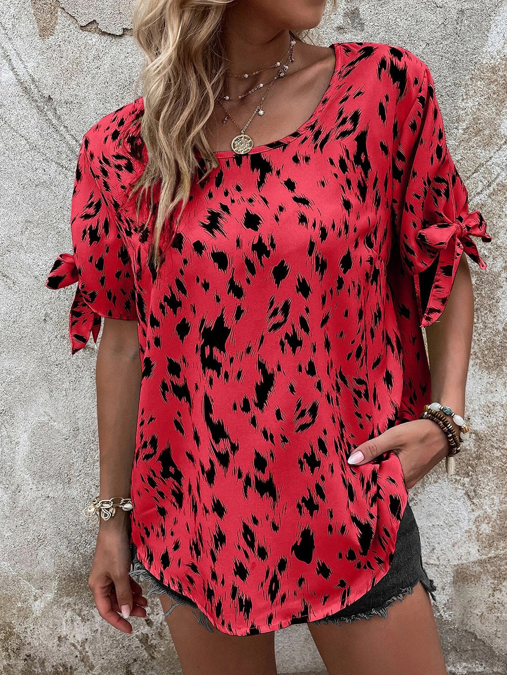 Leopard Print Top
