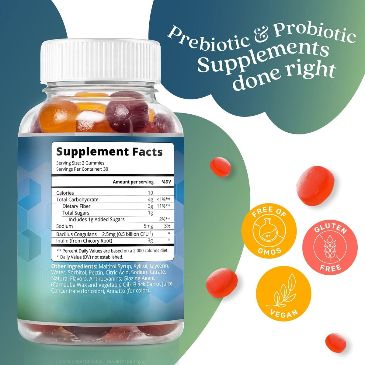 Probiotic & Prebiotic Gummies