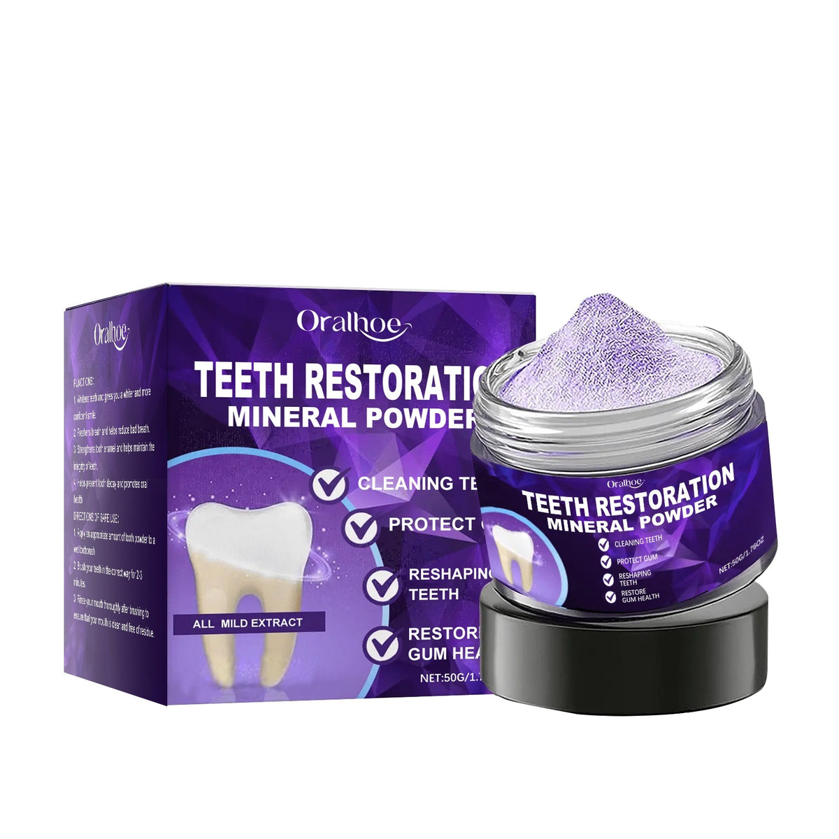 Teeth Restoration Mineral Powder