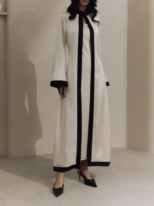 Halter Neck Cardigan Dress