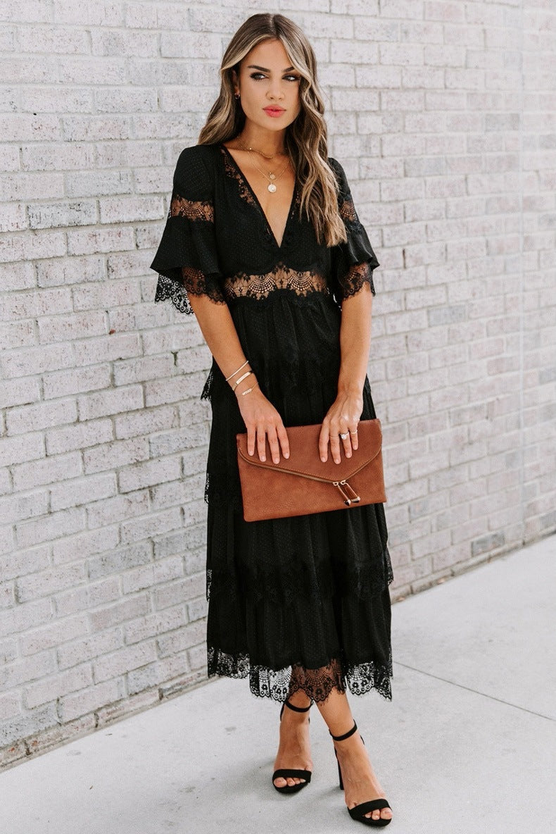 Lace Long Dress