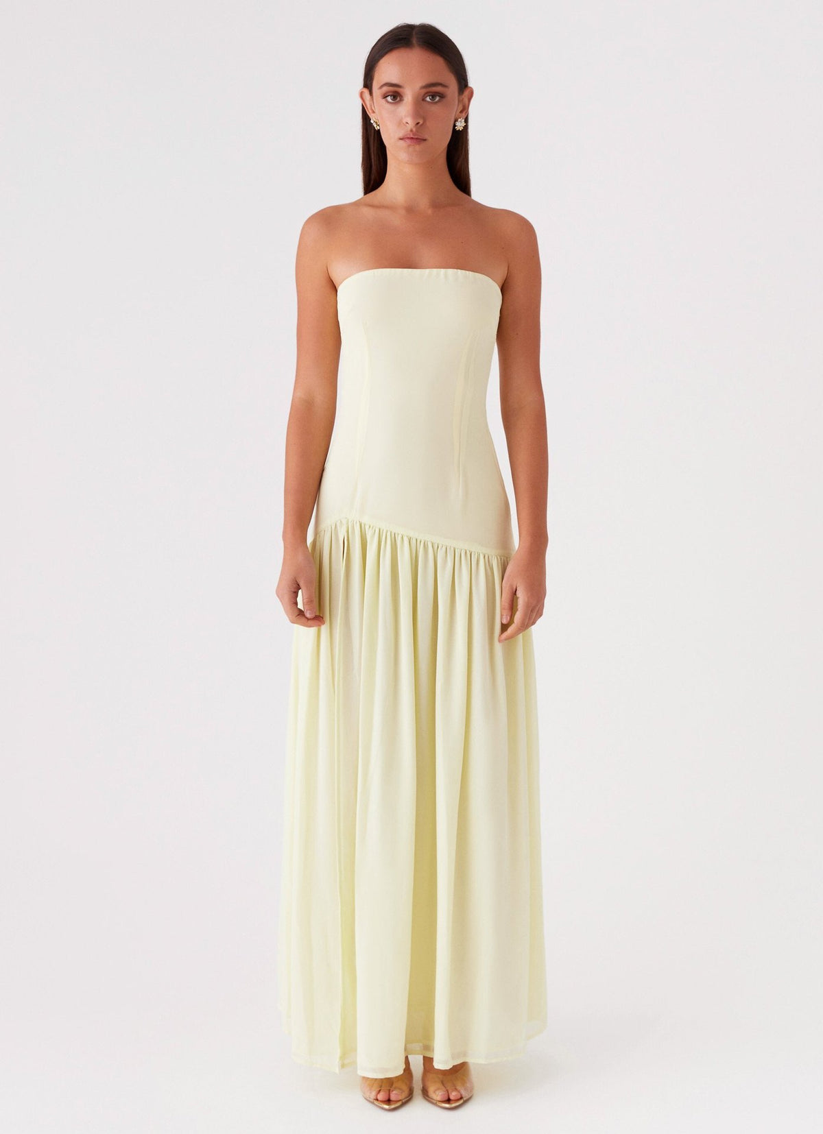 Women's Solid Color Sweet And Spicy Style Sexy Tube Top Dress