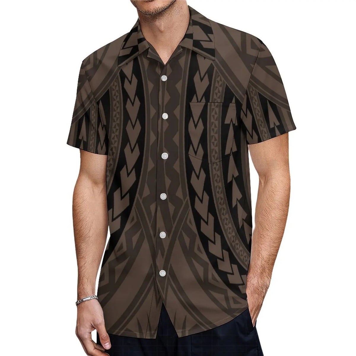 Le-Eva Island Fashion Two-Piece Set with Matching Shirt for Him
