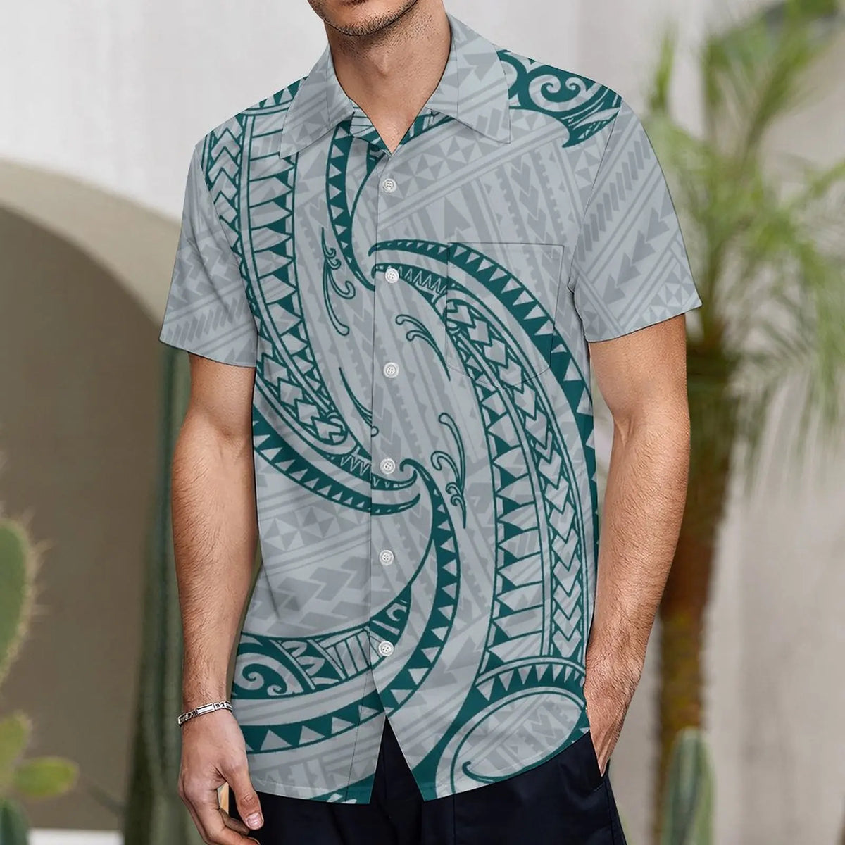 Le-Eva Fabulous Mermaid Dress with matching shirt for him.